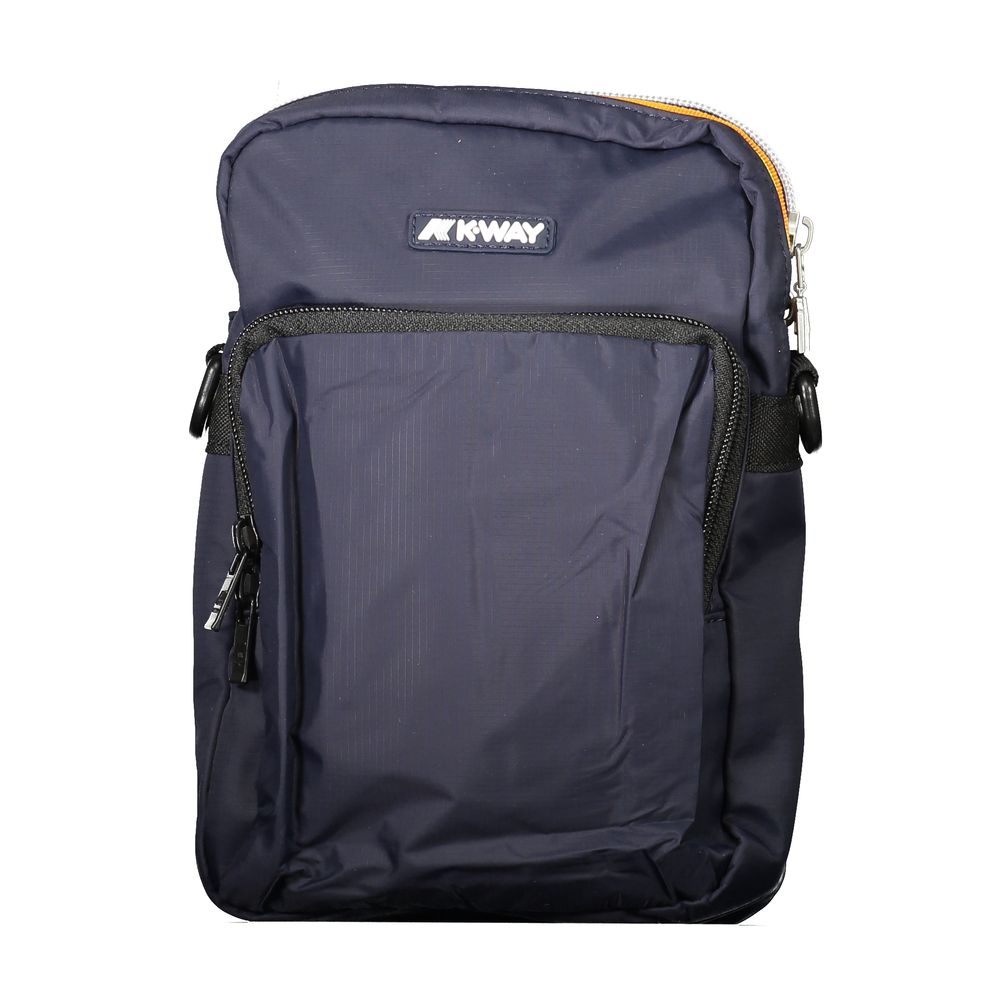 Blue Polyamide Shoulder Bag