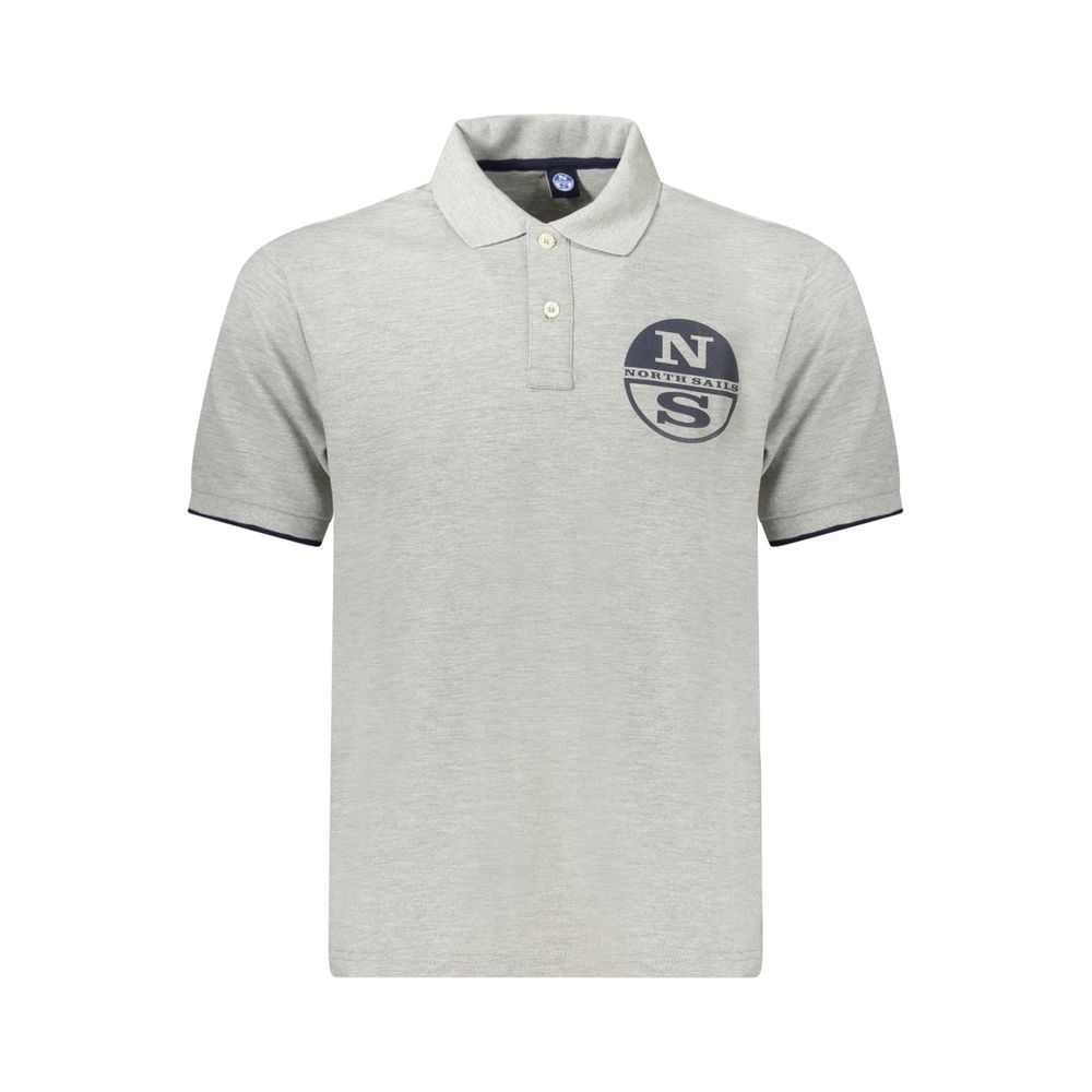 Brown Cotton Men Polo Shirt