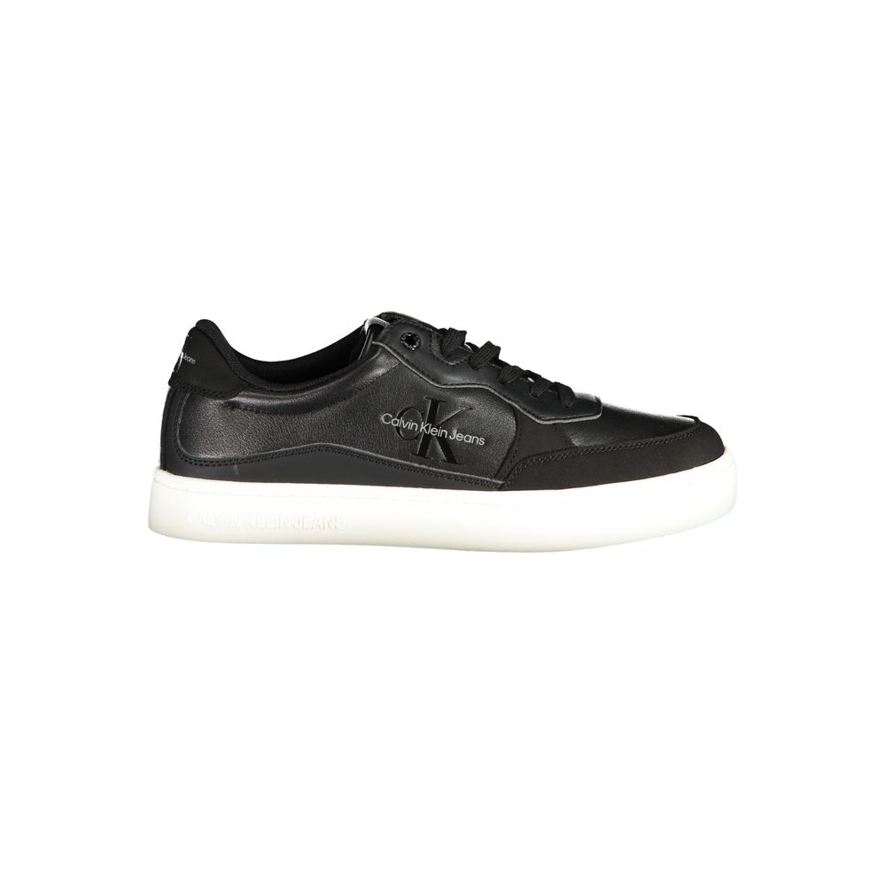 Nero Polyurethane Men Sneaker