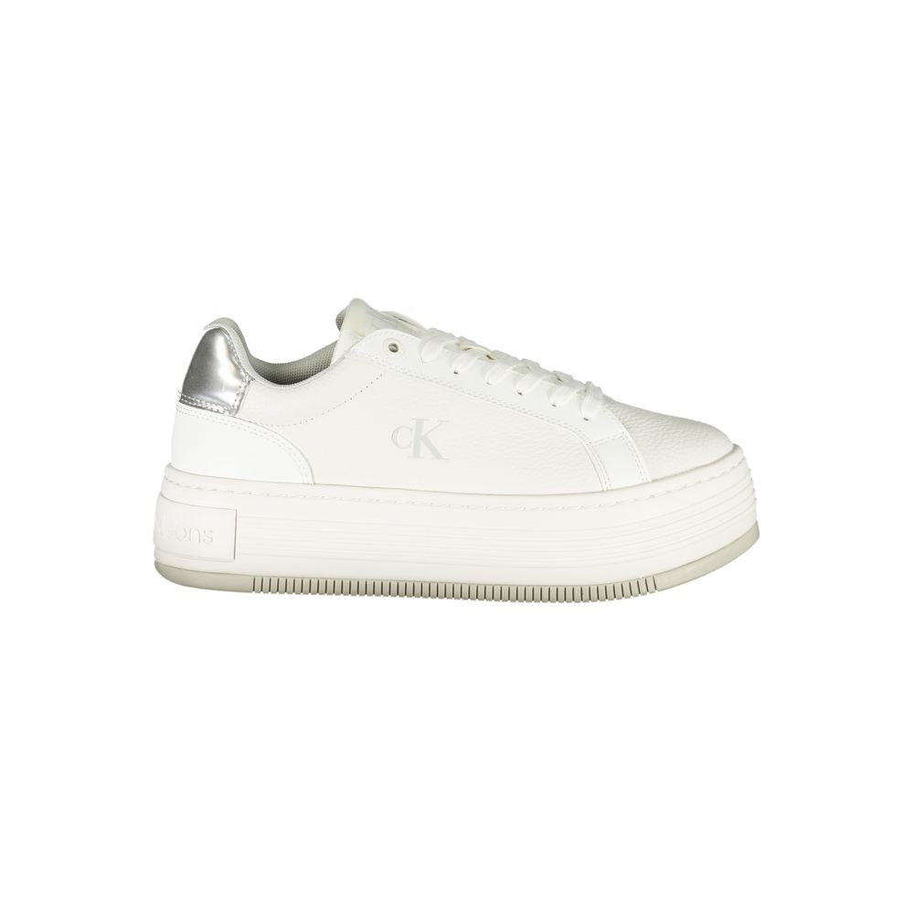 Bianco Leather Women Sneaker