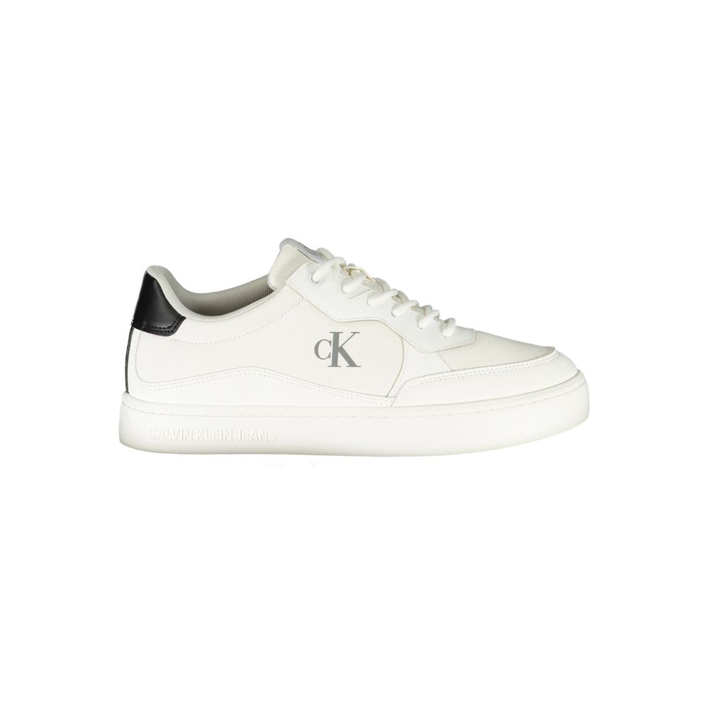 Bianco Polyurethane Men Sneaker