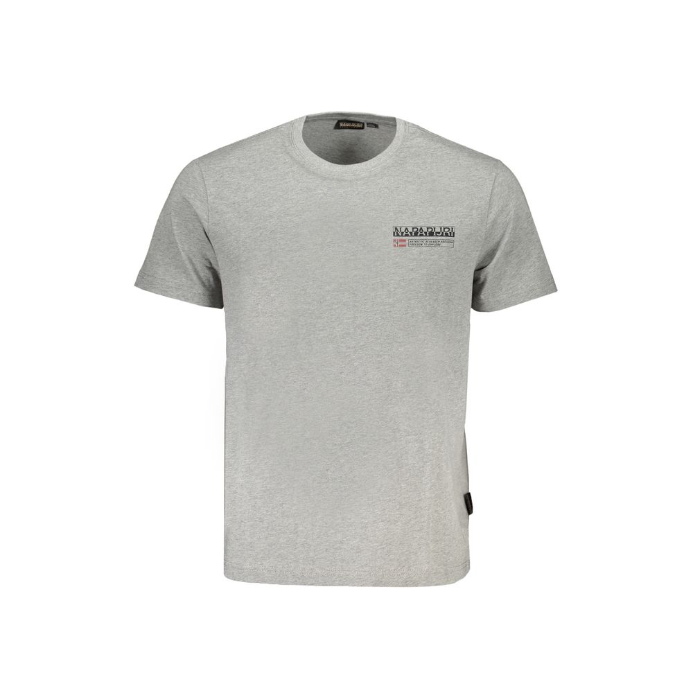 Brown Cotton Men T-Shirt