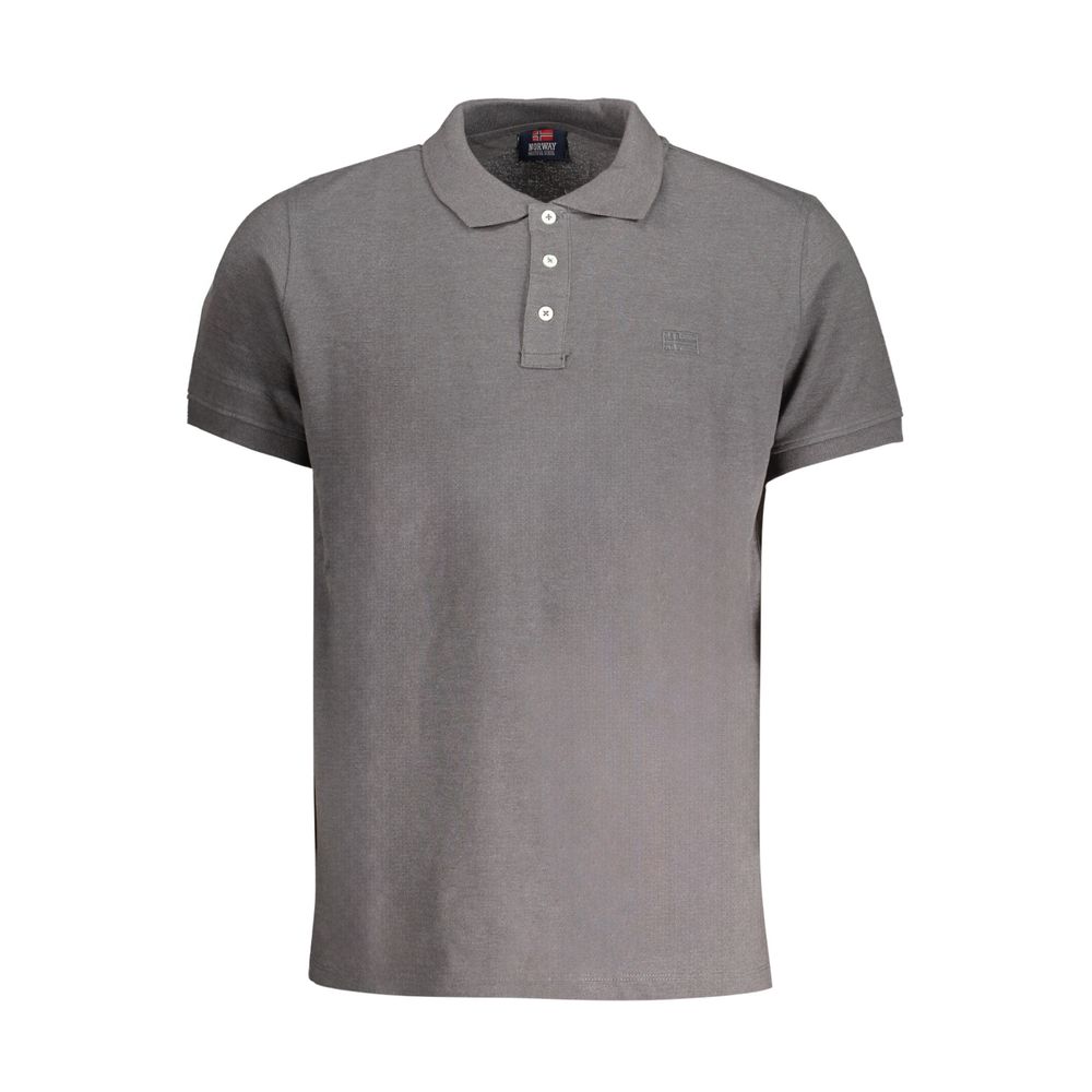 Grigio Cotton Mens Polo