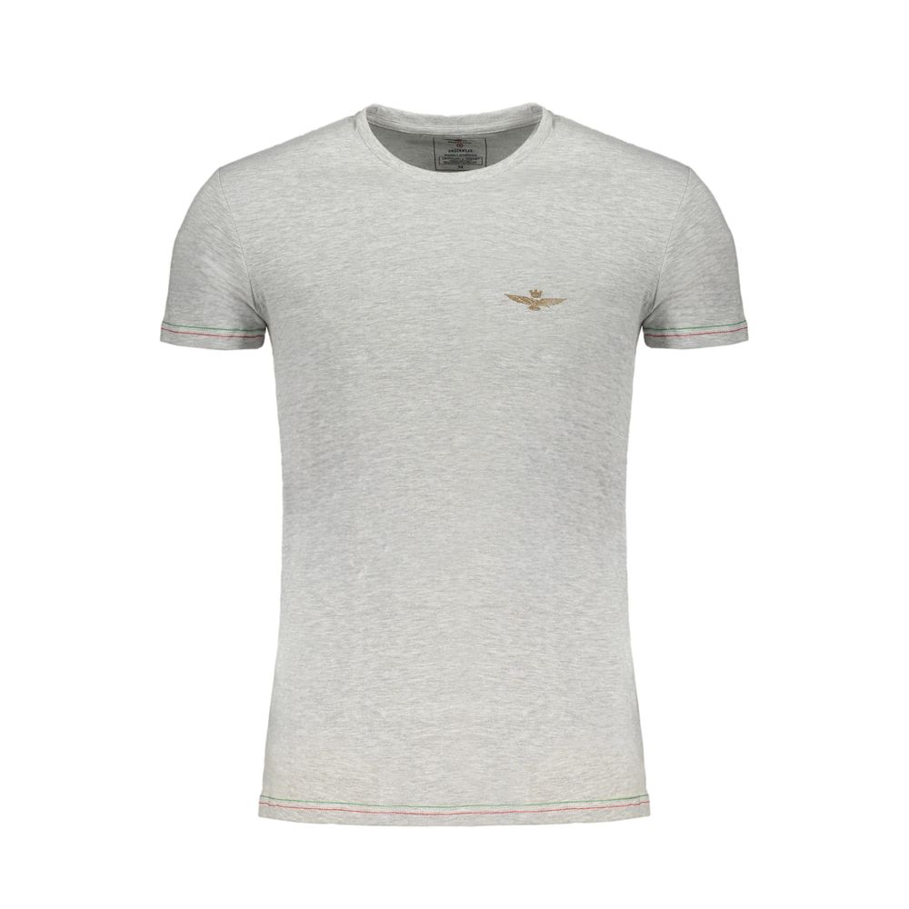 Brown Cotton Men T-Shirt