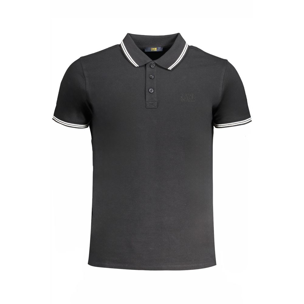 Nero Cotton Men Polo