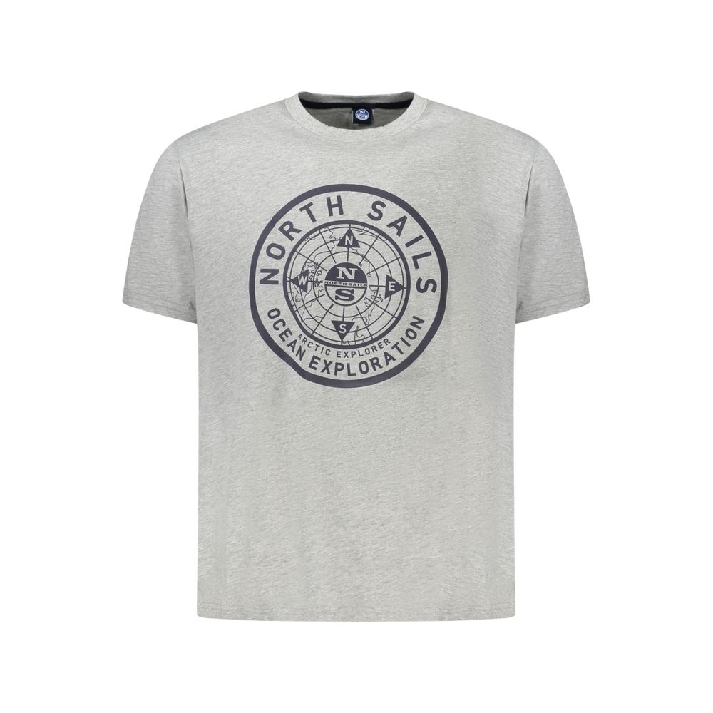 Brown Cotton Men T-Shirt