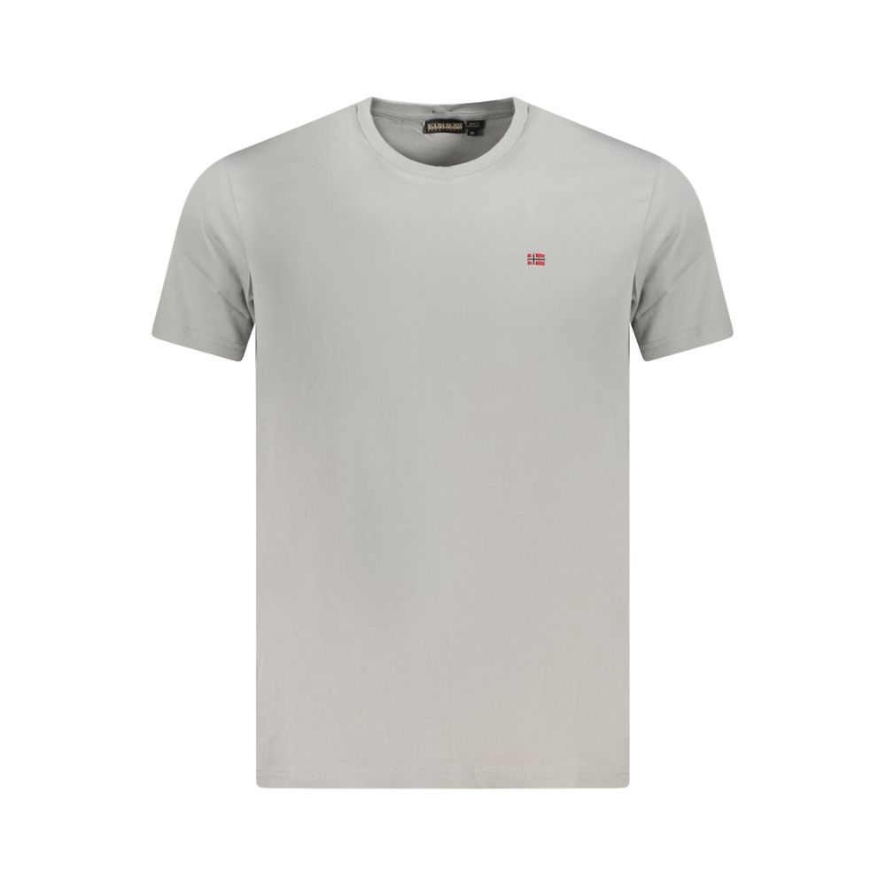 Brown Cotton Men T-Shirt
