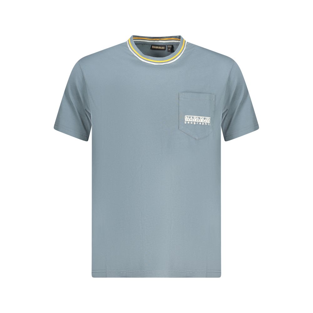 Brown Cotton Men T-Shirt