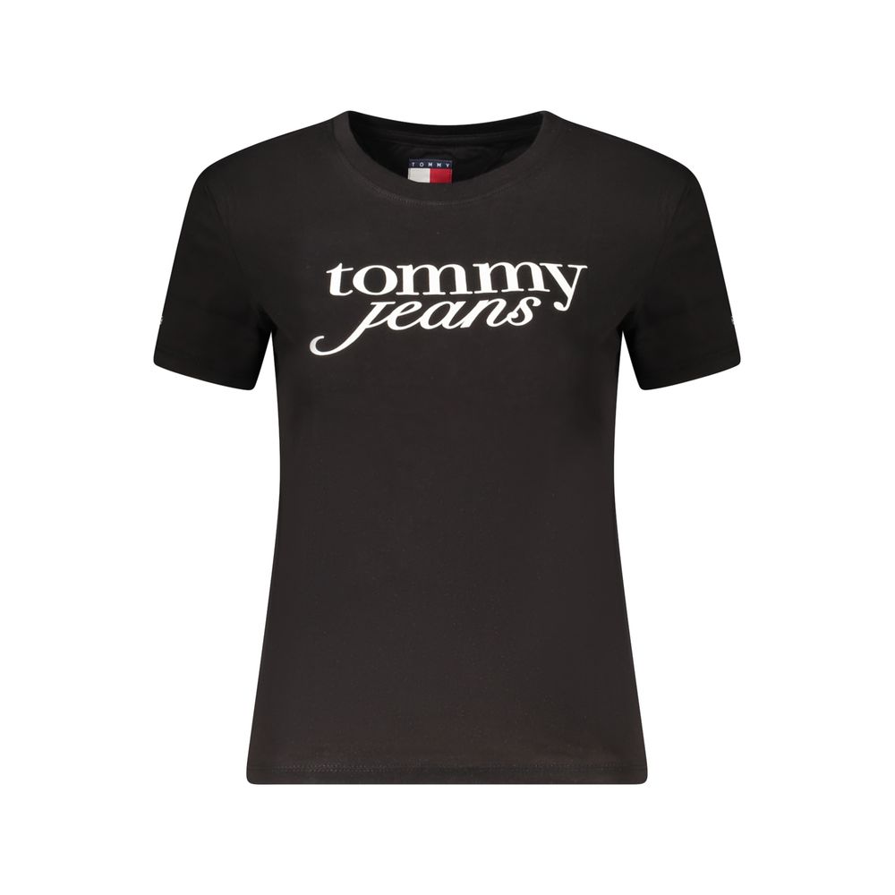 Black Cotton Tops & T-Shirt