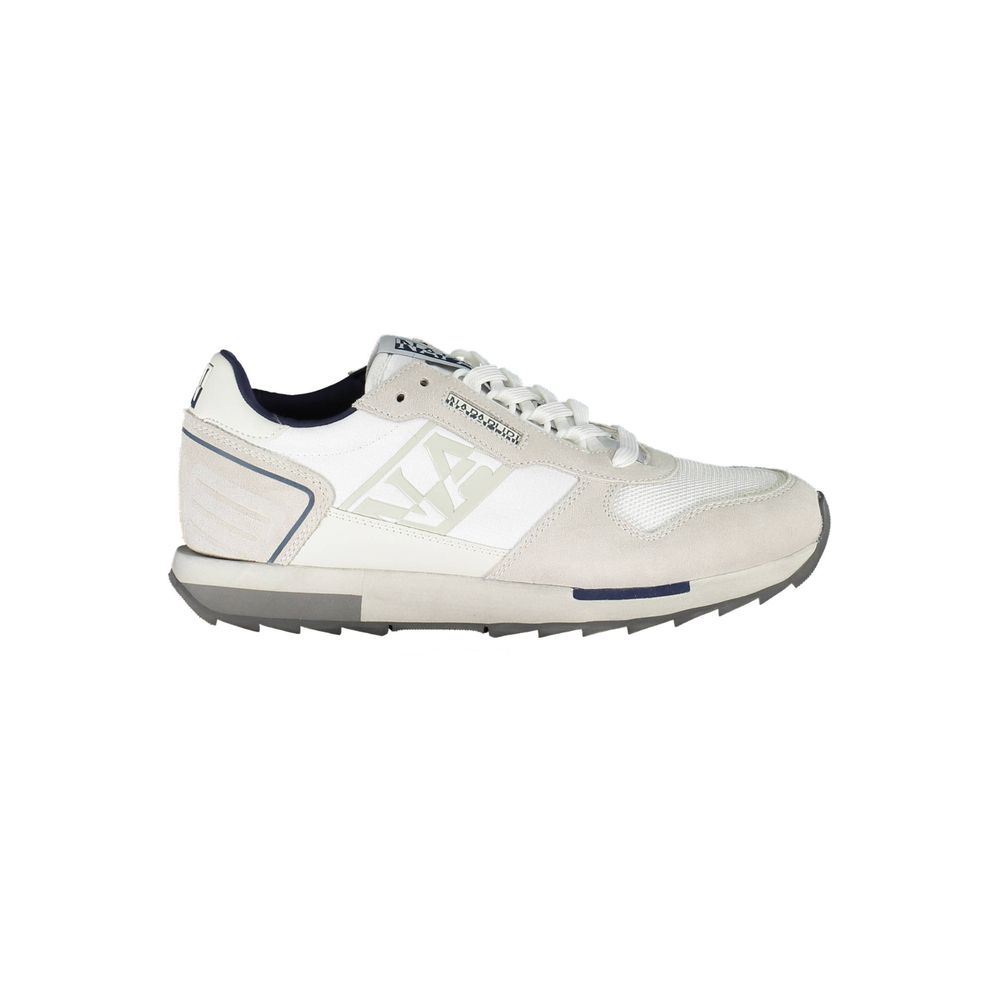 White Leather Men Sneaker