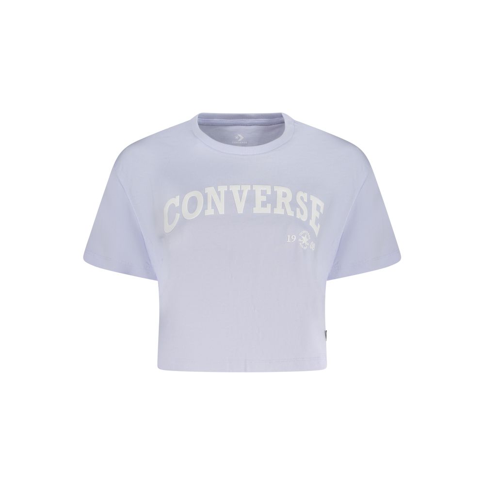 Purple Cotton Women T-Shirt