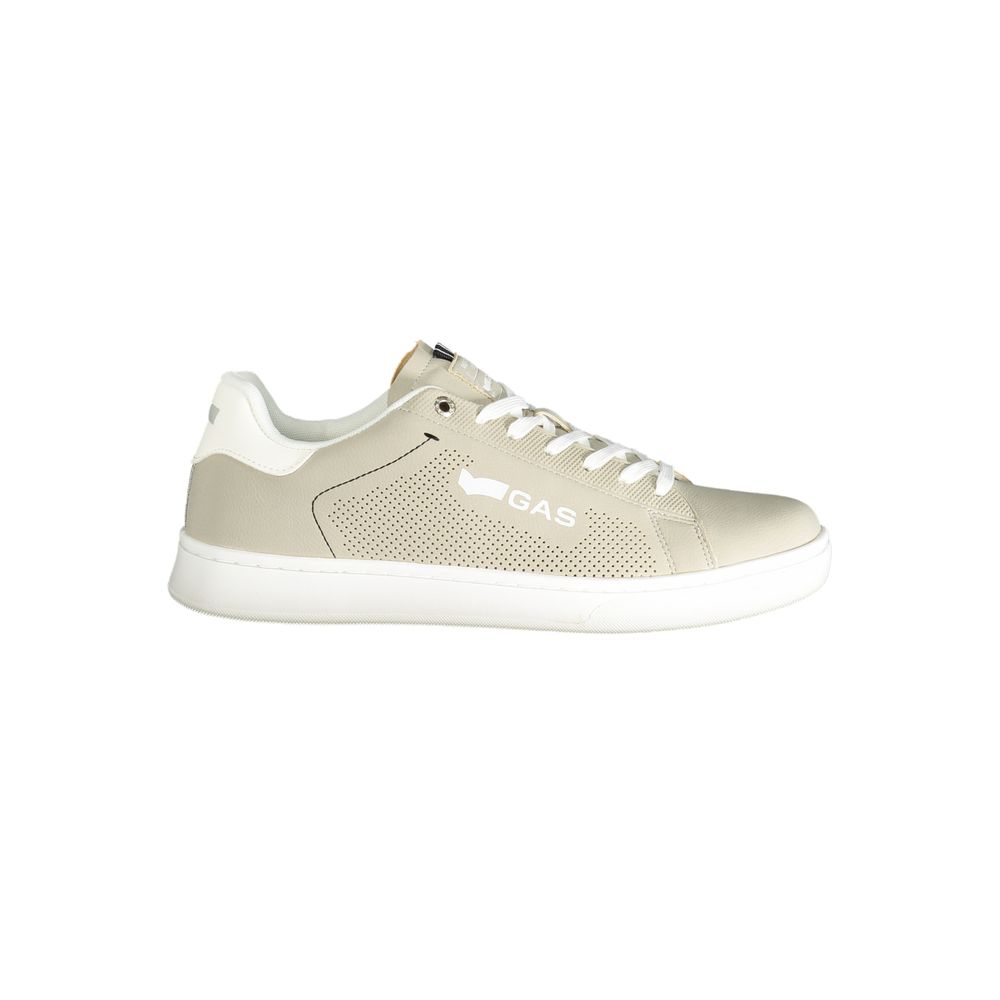 Gray Polyester Men Sneaker