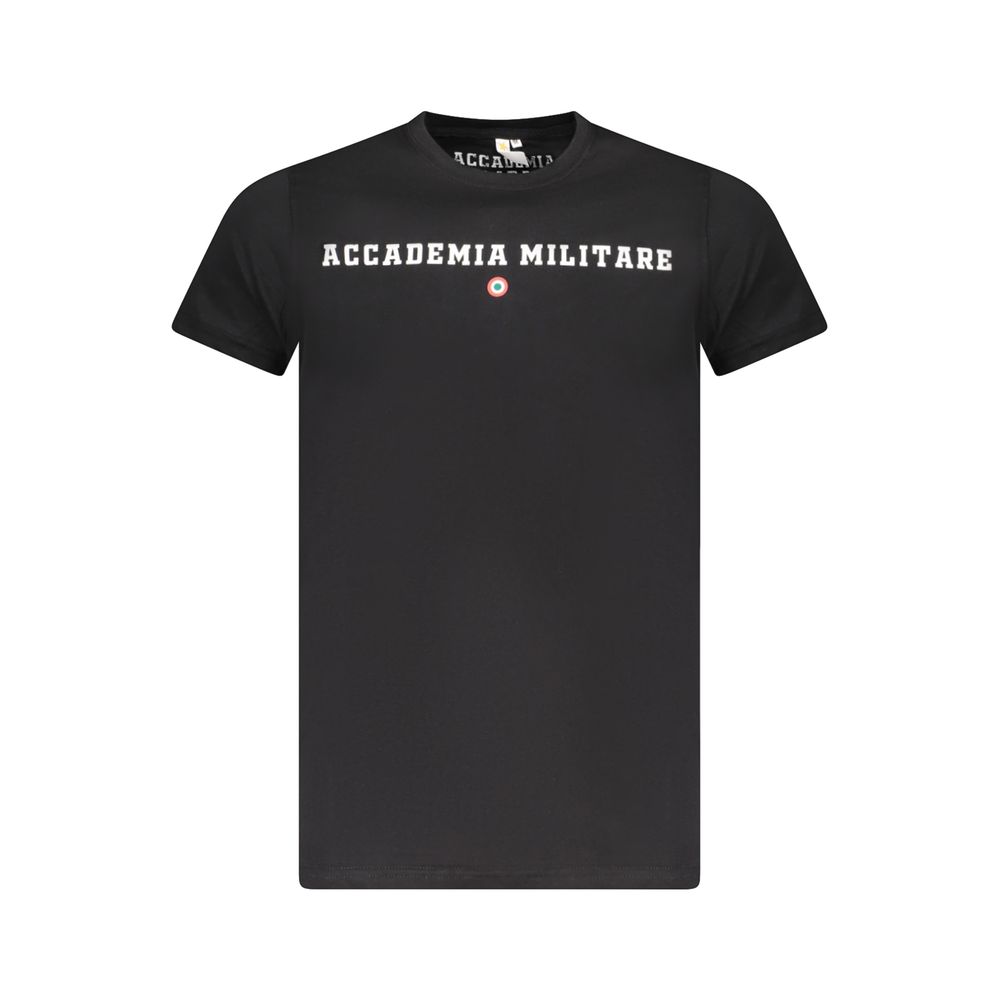 Black Cotton T-Shirt