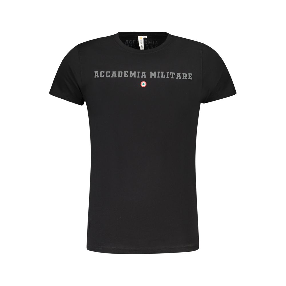 Black Cotton T-Shirt