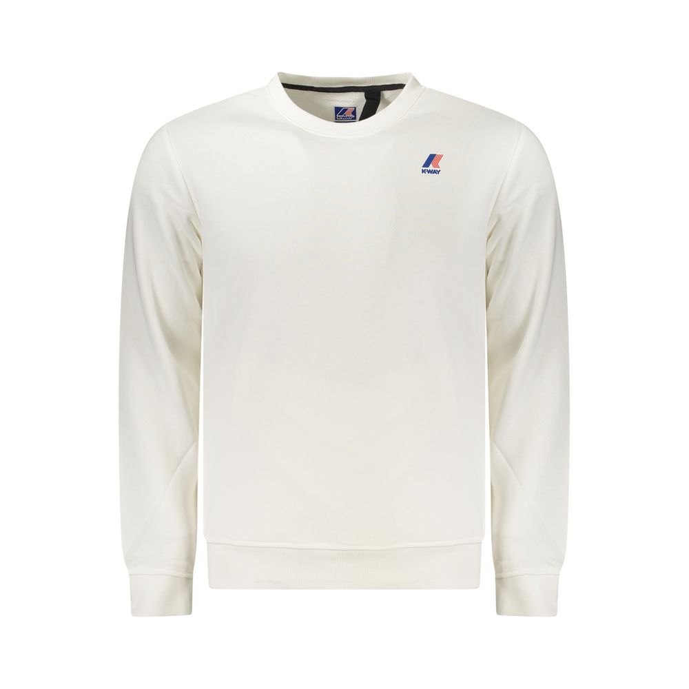White Cotton Men Sweater