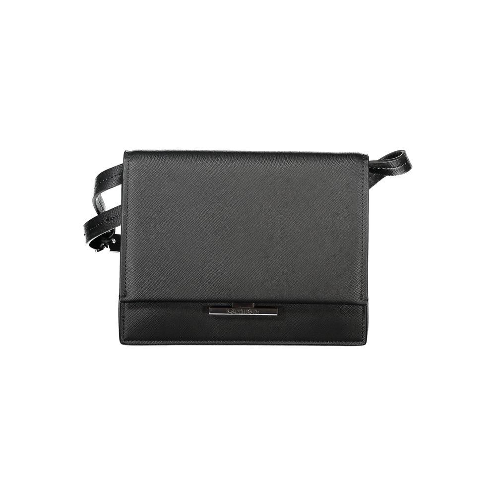 Nero Poliuretano Woman Shoulder Bag
