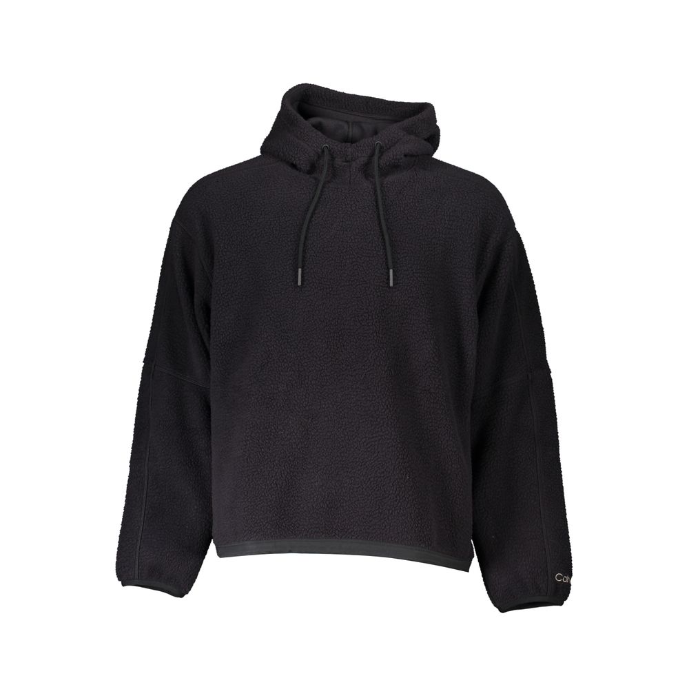 Black Polyester Men's Sweatshirt