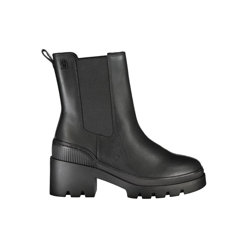 Black Polyester Ankle