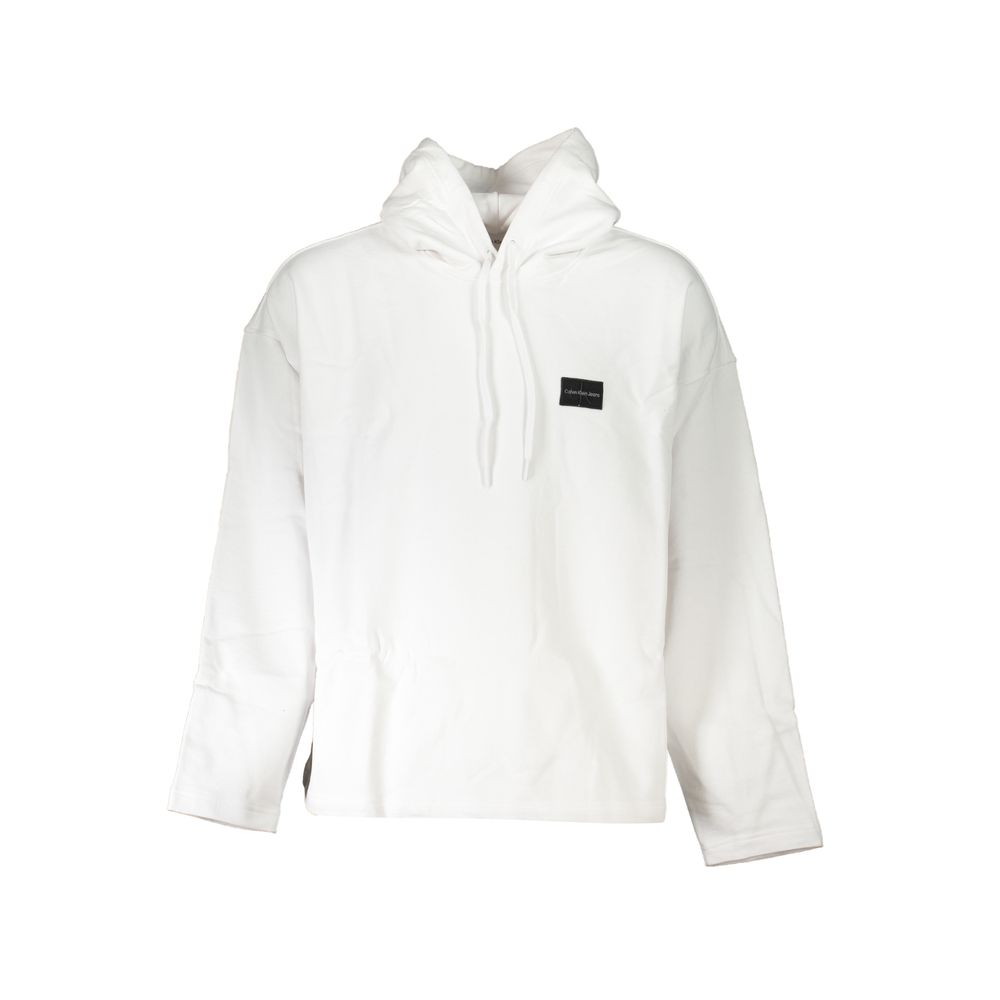Bianco Cotton Male Sweatshirt