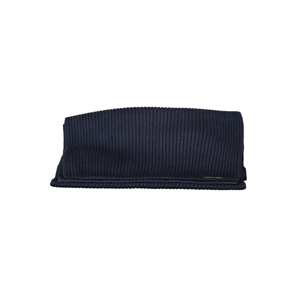 Blue Cotton Scarf