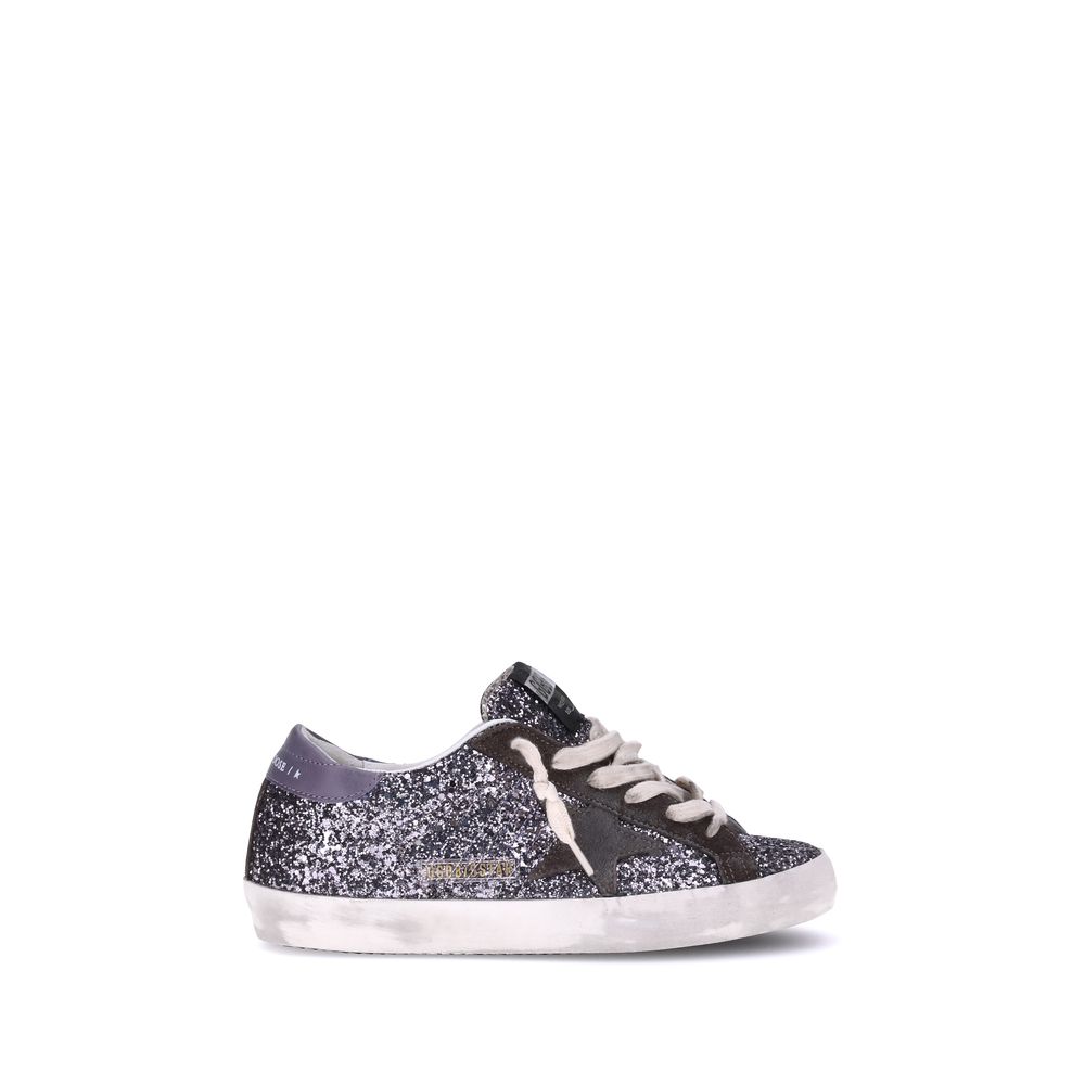 Sneakers Super Star with glitter