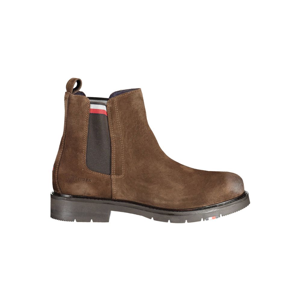 Brown Leather Men Boot