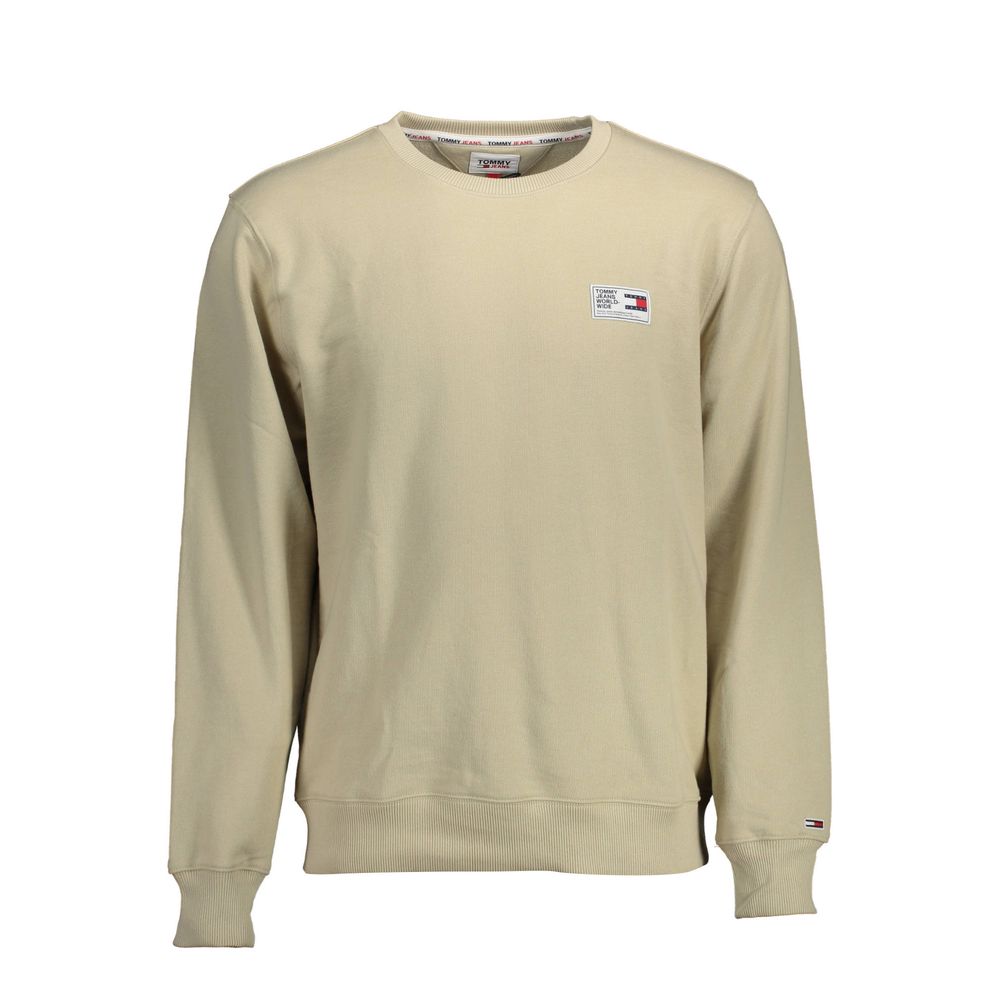 Beige Cotton Sweater
