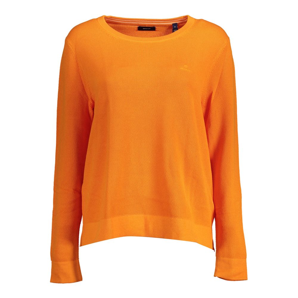 Orange Cotton Sweater