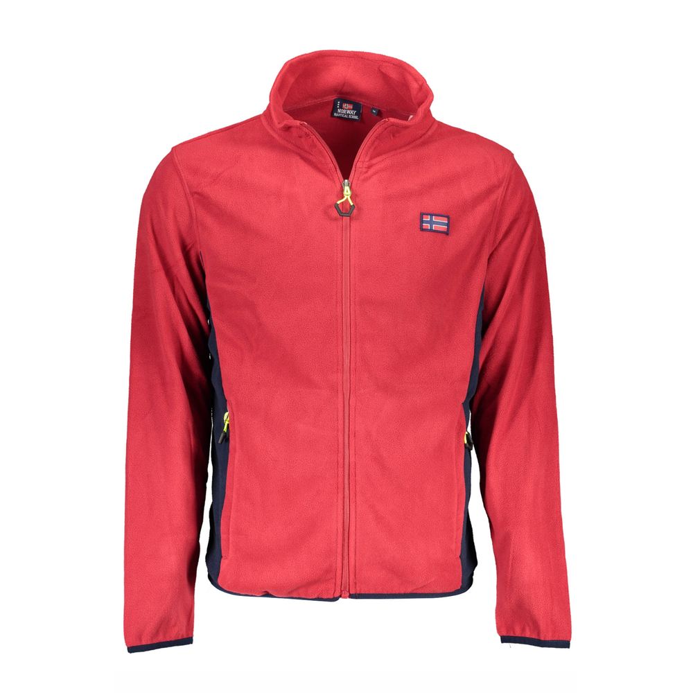 Red Polyester Sweater