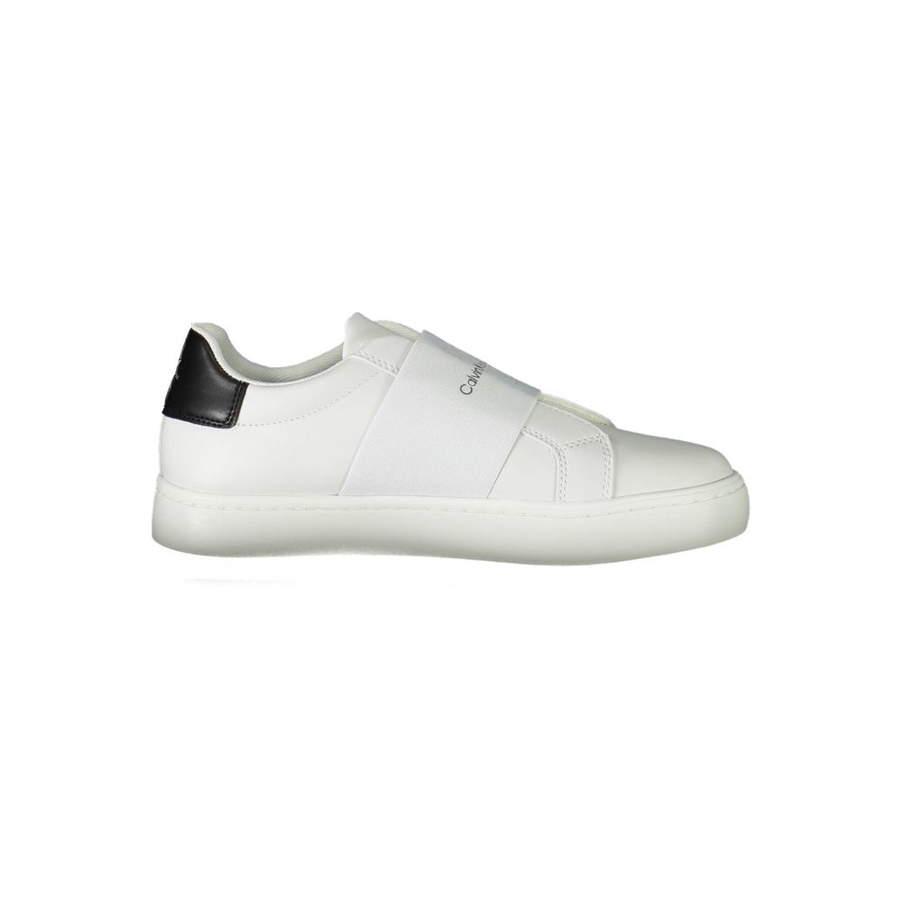 Bianco Polyester Women Sneaker