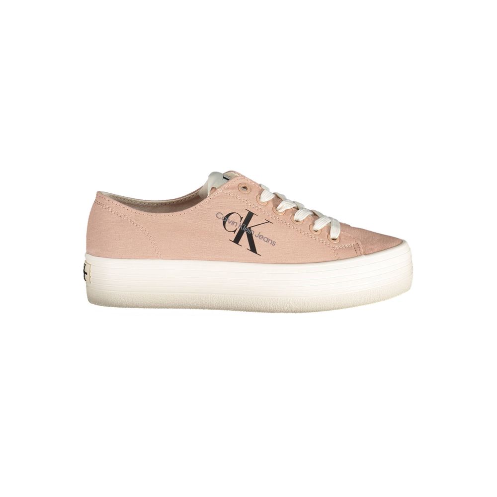 Pink Cotton Sneaker