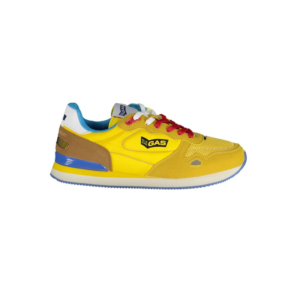Yellow Polyester Sneaker