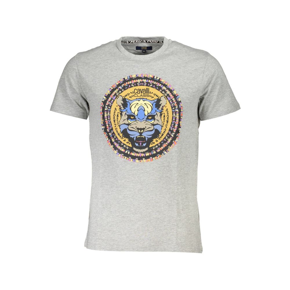 Gray Cotton T-Shirt