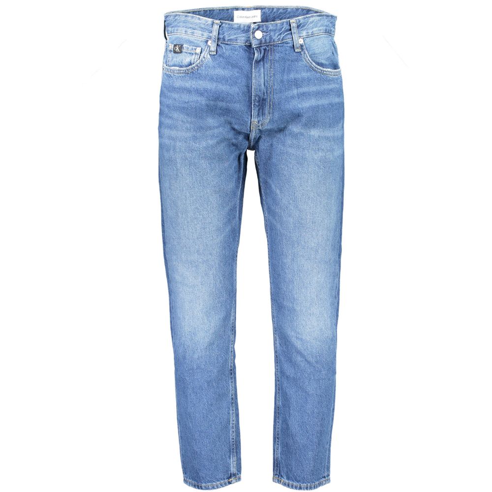 Blue Cotton Jeans & Pant