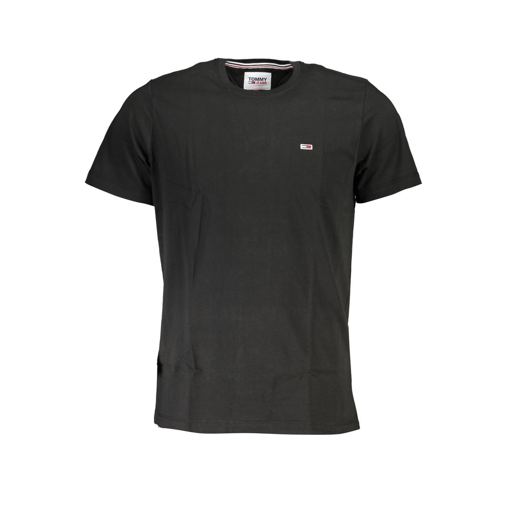 Black Cotton T-Shirt