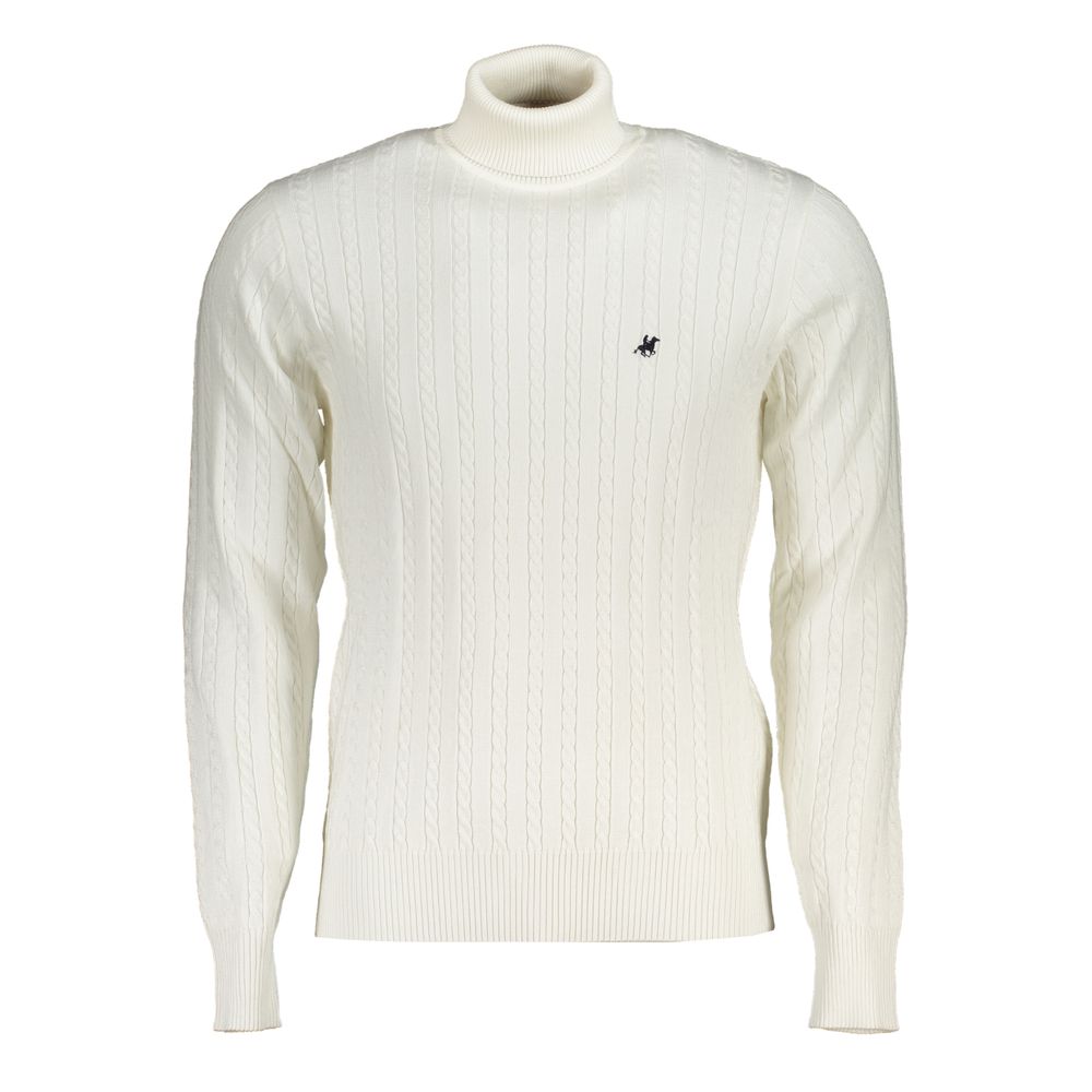 White Nylon Sweater