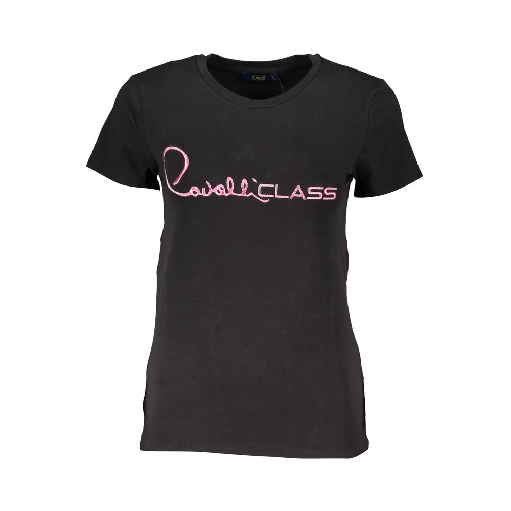 Black Cotton Tops & T-Shirt