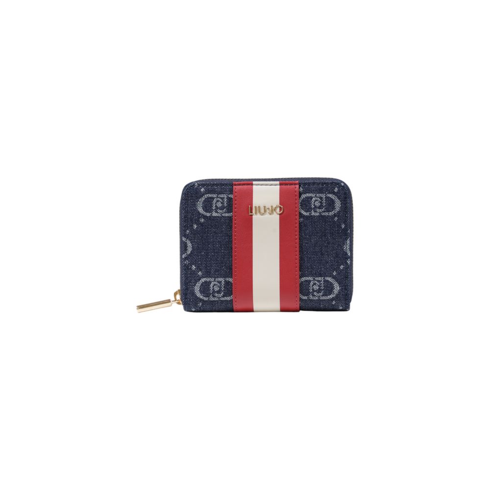Blue Polyester Wallet