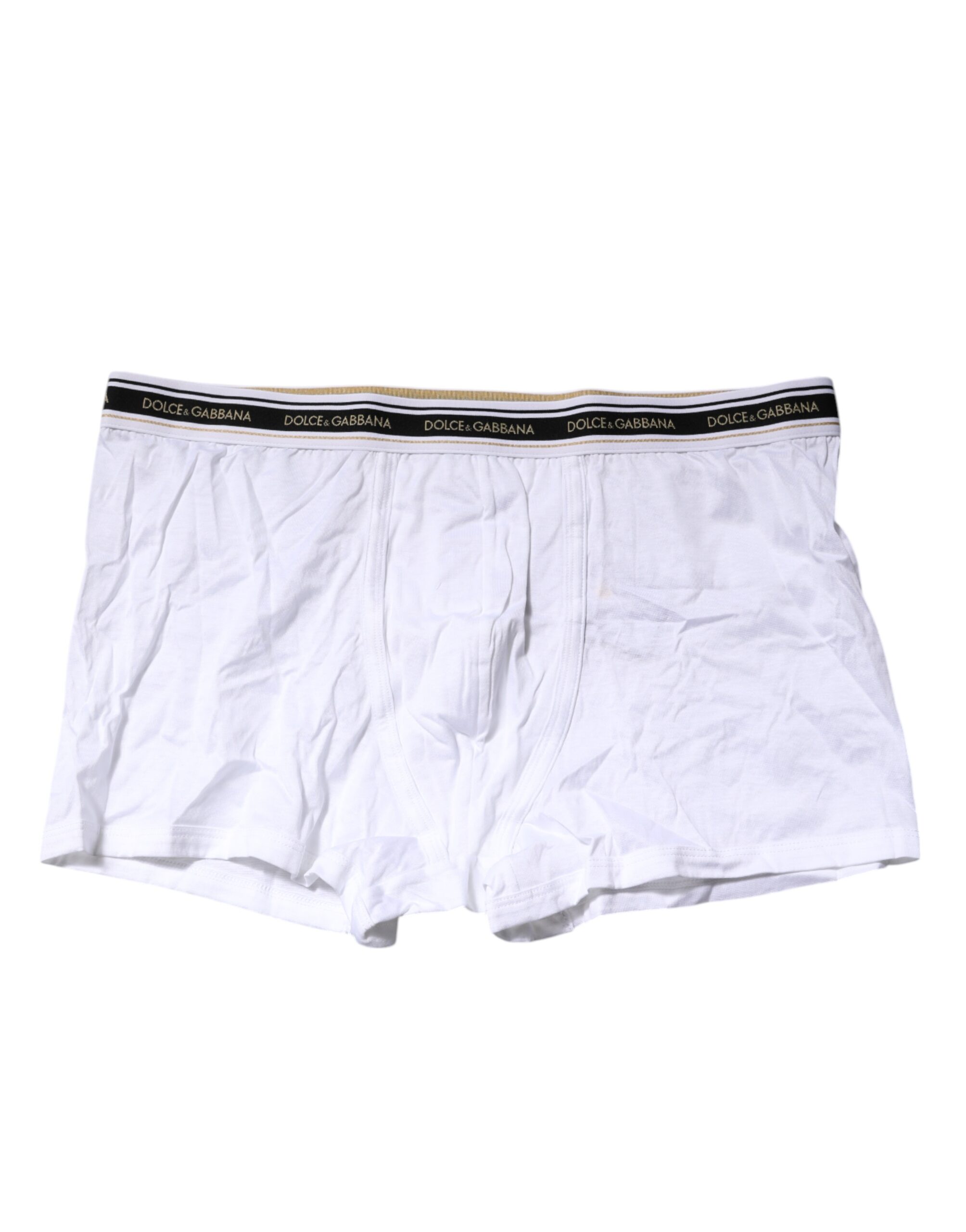White Cotton Stretch Regular Boxer Underwear