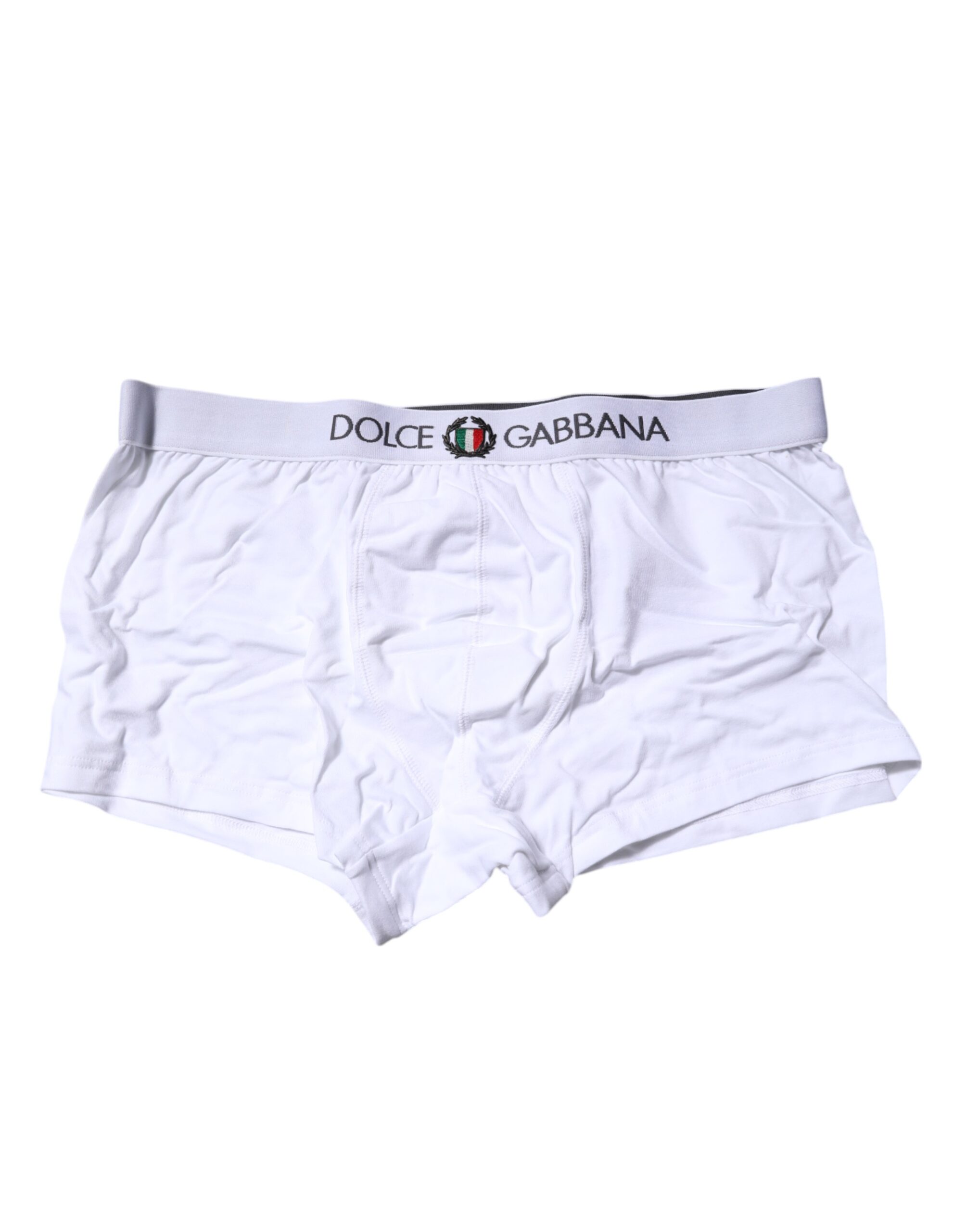 White Cotton Stretch Regular Boxer Underwear
