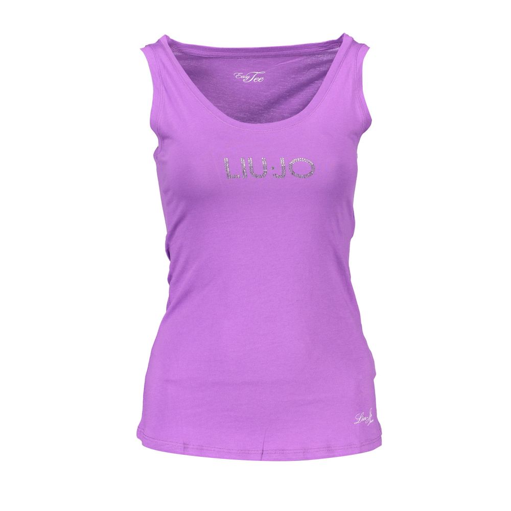 Purple Cotton Tops & T-Shirt