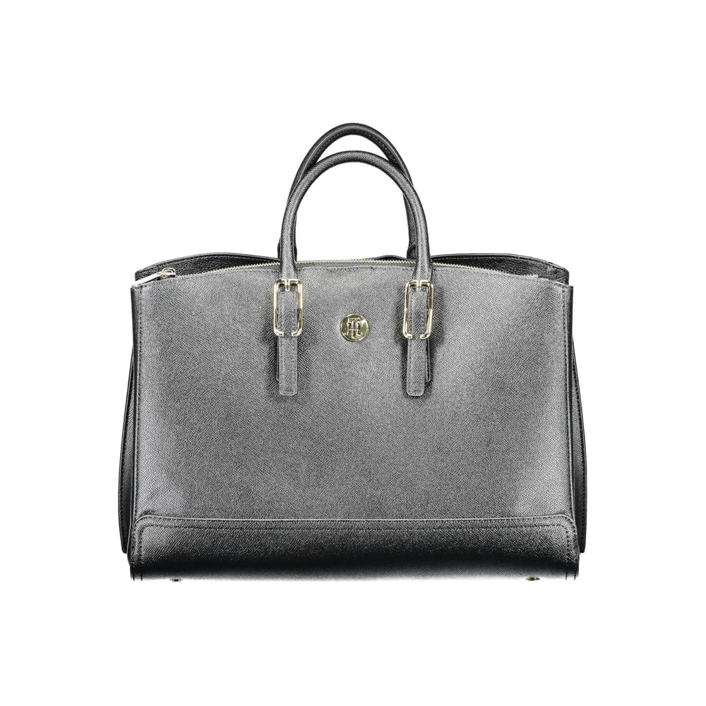 Black Polyethylene Handbag