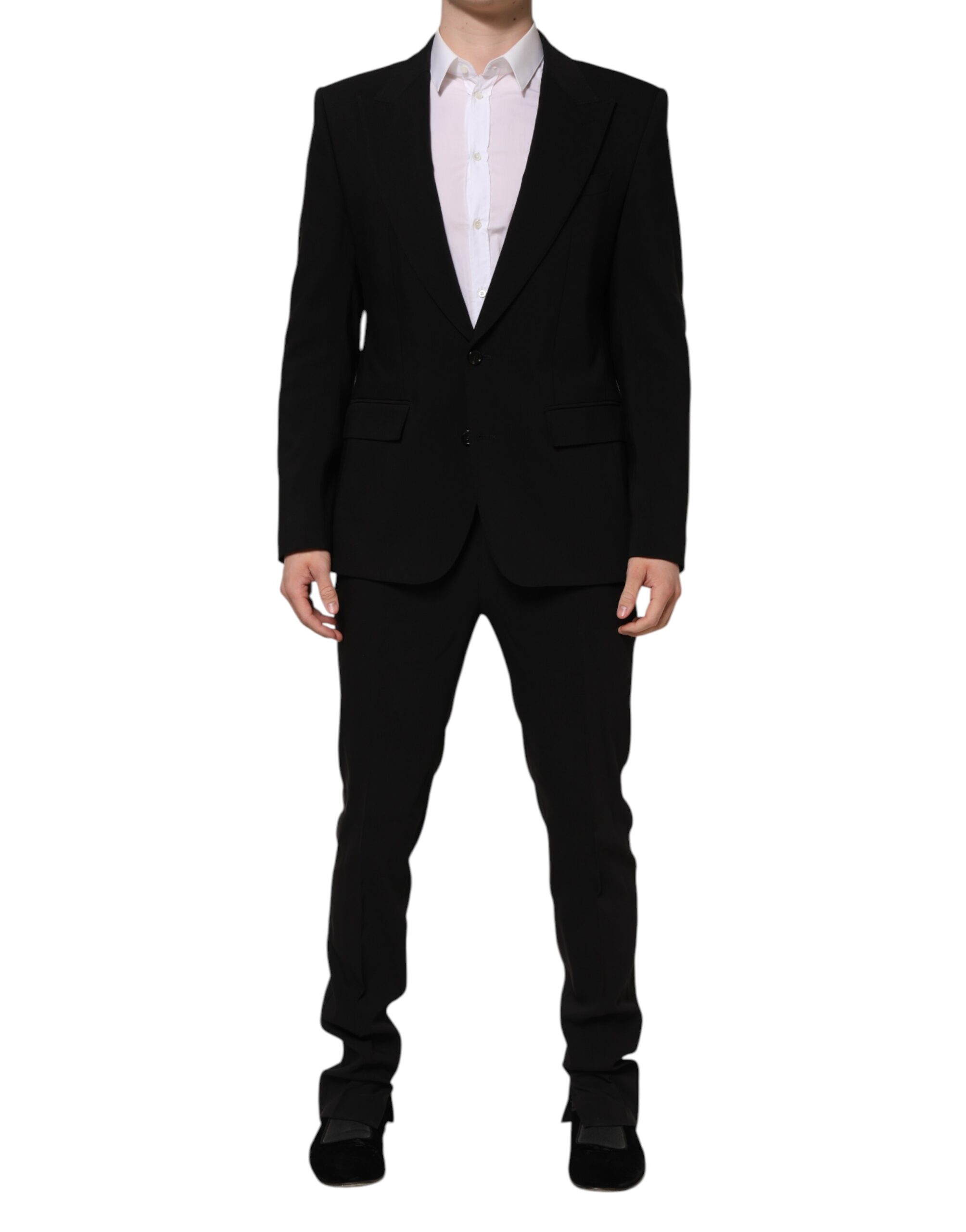 Black MARTINI Single Breasted 2 Piece Suit