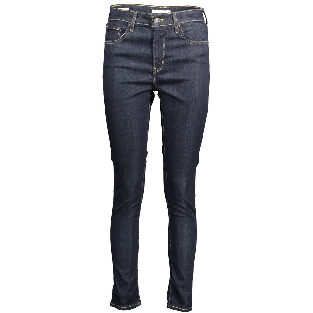Black Cotton Jeans & Pant