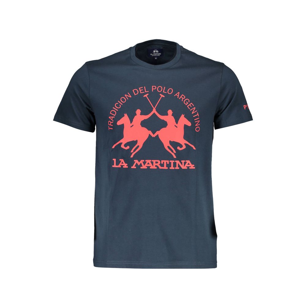 Blue Cotton T-Shirt