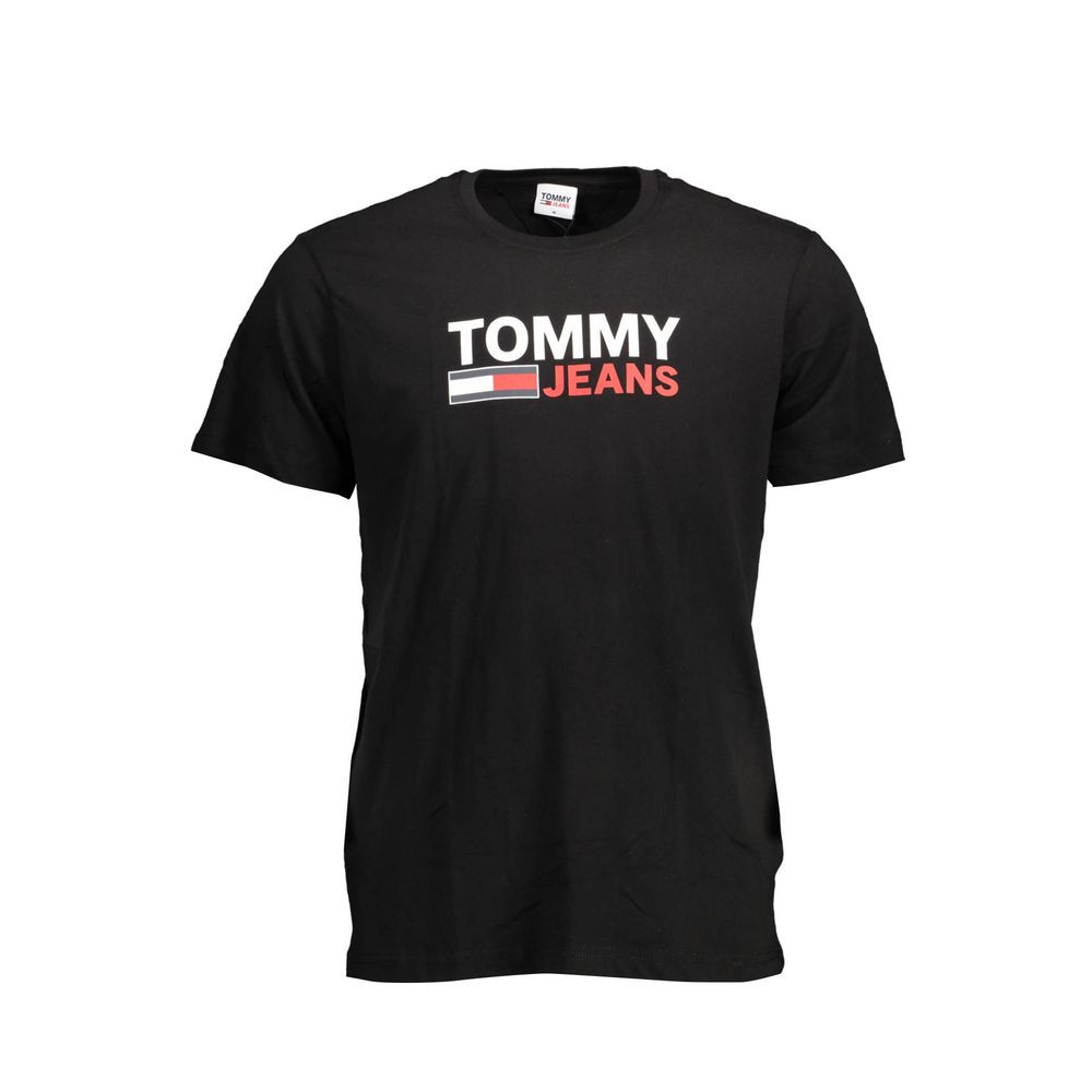 Black Cotton T-Shirt