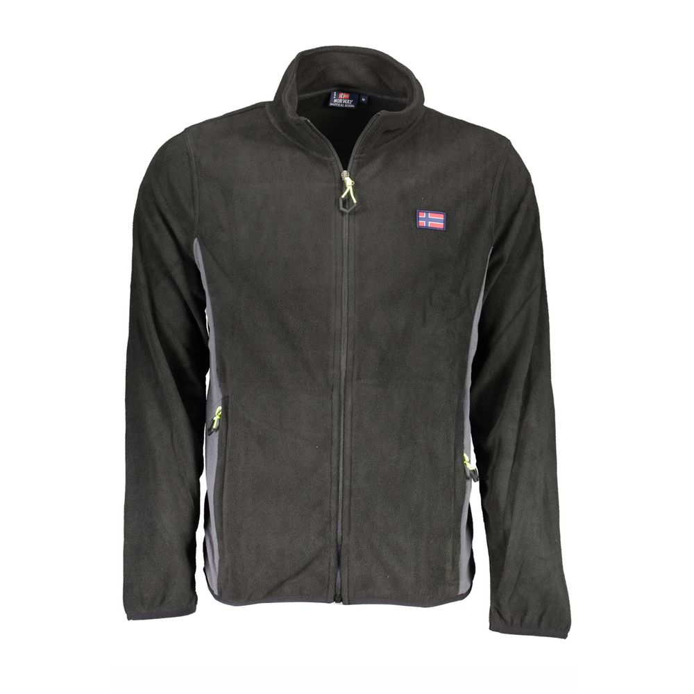 Black Polyester Sweater