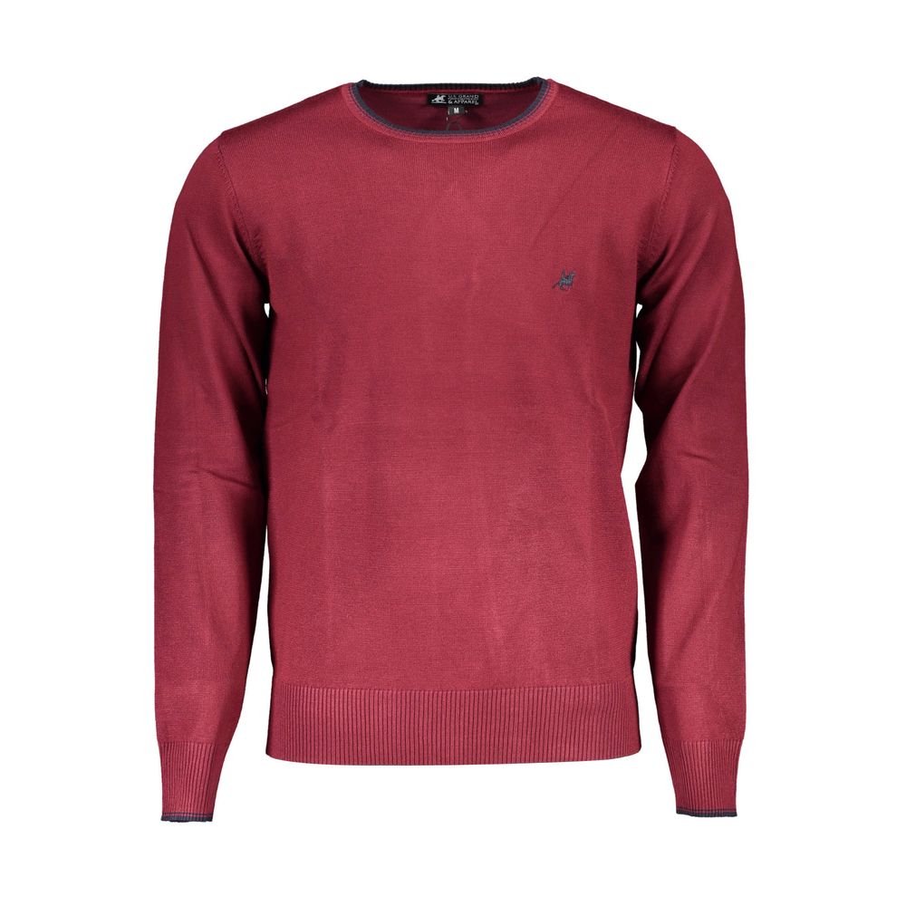 Red Nylon Sweater