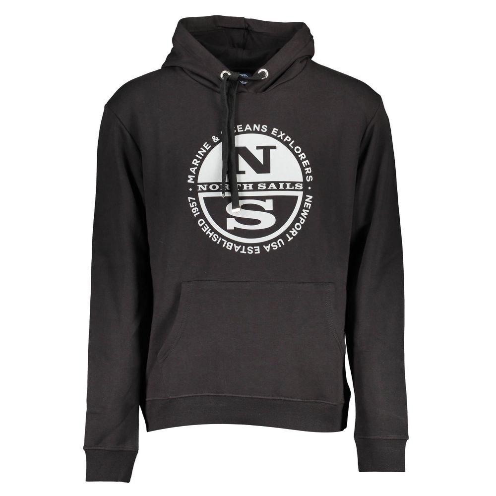 Black Cotton Sweater