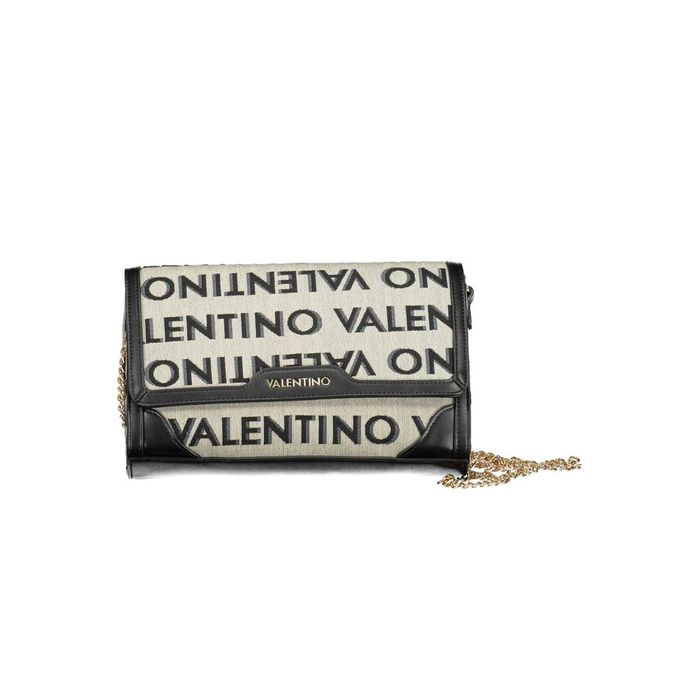 Gray Polyester Handbag